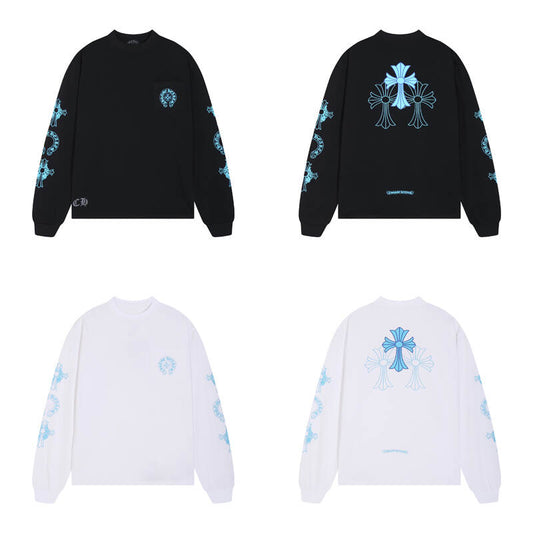 Chrome Hearts Men's Long-Sleeve T-shirtSweatshirt K8018