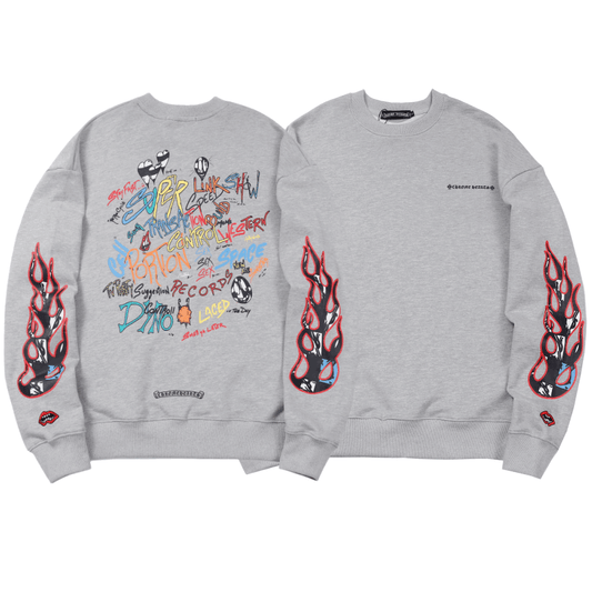 Chrome Hearts Men's Long-Sleeve T-shirtSweatshirt M8863