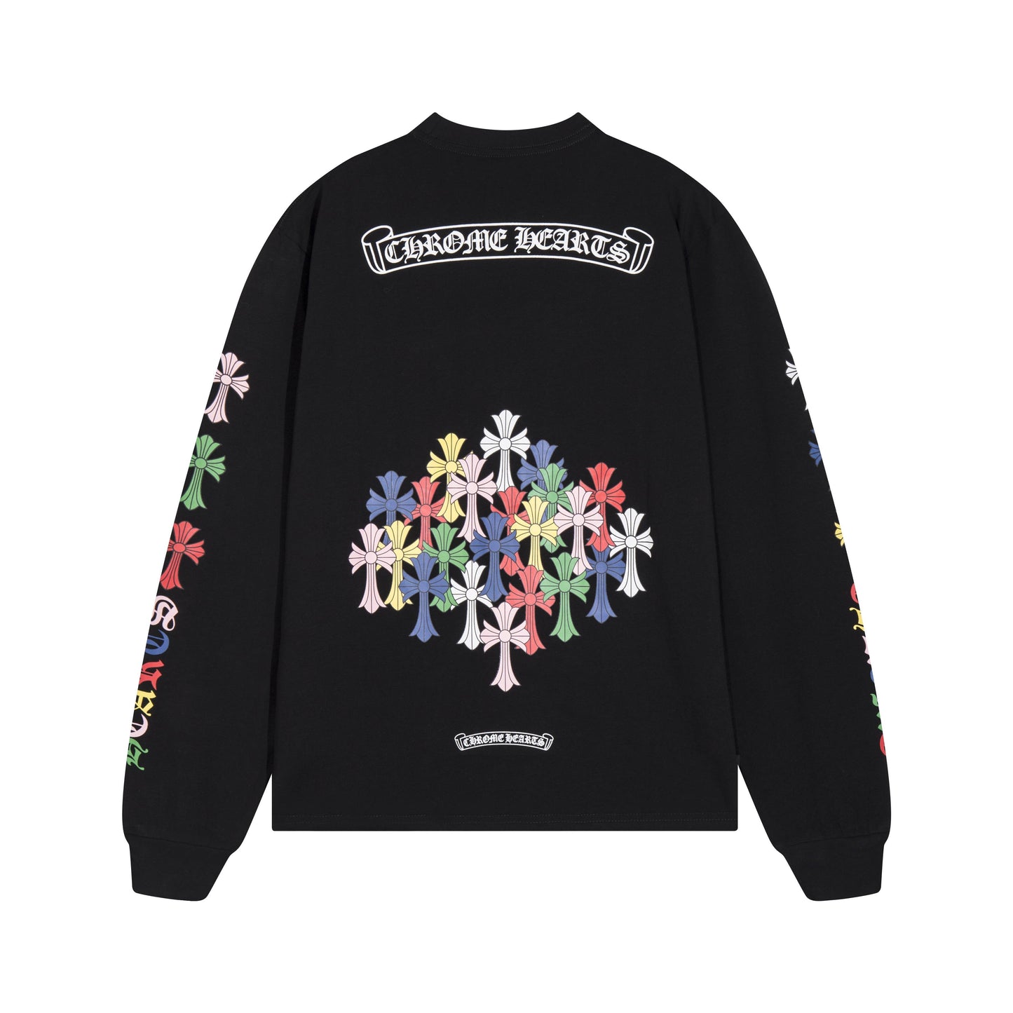 Chrome Hearts Men's Long-Sleeve T-shirtSweatshirt K8015
