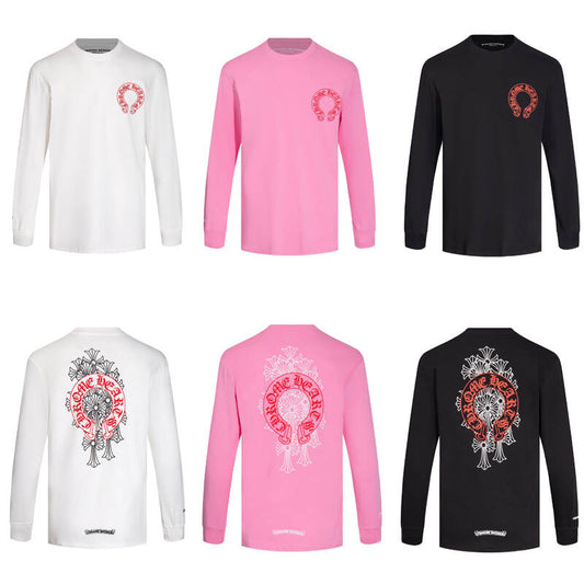 Chrome Hearts Men's Long-Sleeve T-shirtSweatshirt K8006